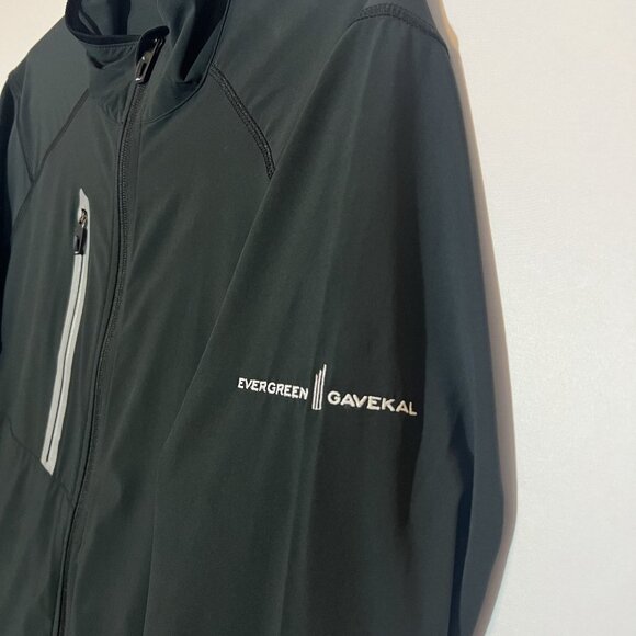 RLX Ralph Lauren Mens Golf Windbreaker Winter Jacket Medium Size Full Zip Black - Picture 5 of 16